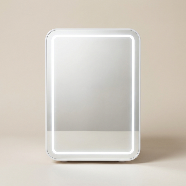 Mini Frigo Skincare 4L avec Miroir LED - vue de face